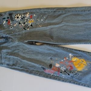 Art Class Girls High-Rise Wide Leg Jeans